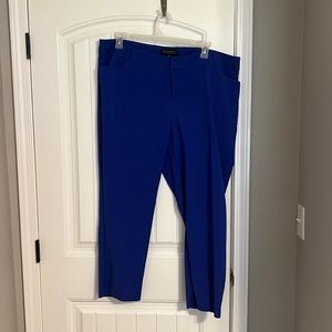 20R kady eloquii pants royal blue